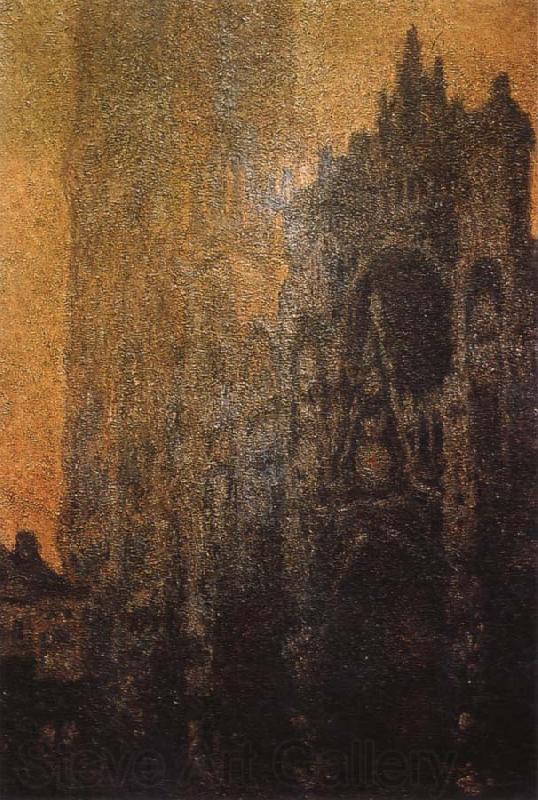Claude Monet The Portal and the Tour d Albane at Dawn Germany oil painting art